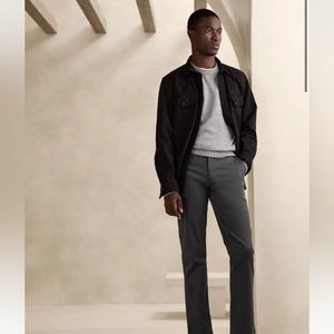 Banana Republic Chinos -Emerson grey 100% cotton sz 34/32